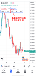 設置TEMA指標